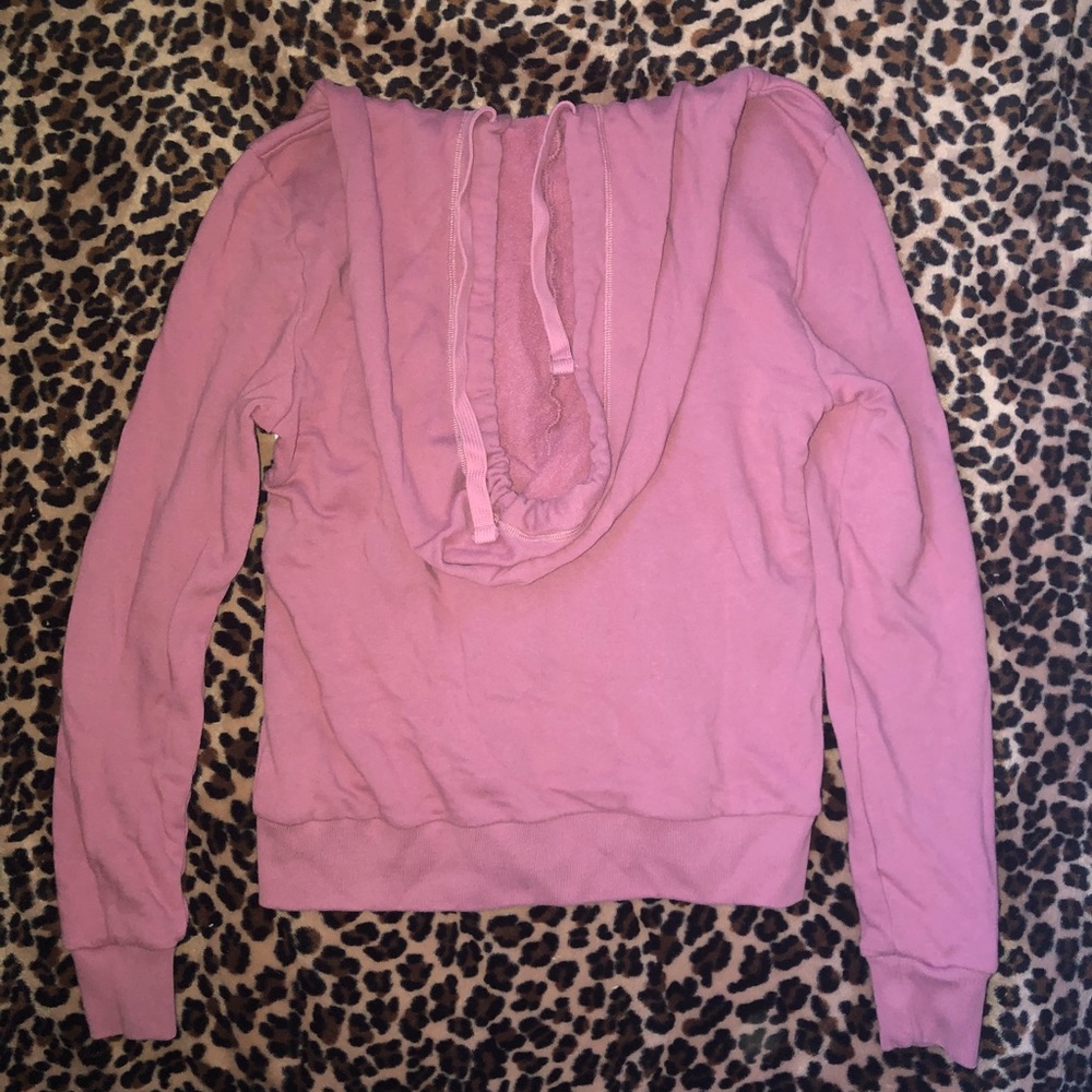Pink Ultimate Full Zip Up like new MOVING SALE - Picture 3 of 3